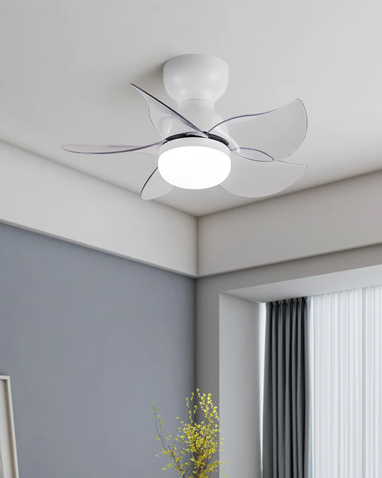 WOMO Small Ceiling Fan Lamp-WM5087 - Image 4