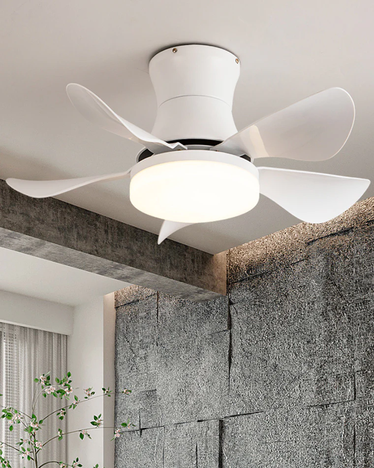 WOMO Small Ceiling Fan Lamp-WM5088 - Image 9