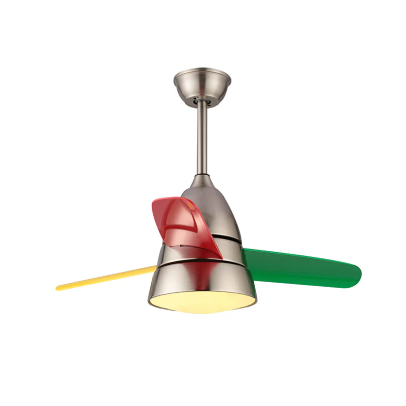WOMO 3 Blade Tapered Ceiling Fan Lamp-WM5099 - Image 44