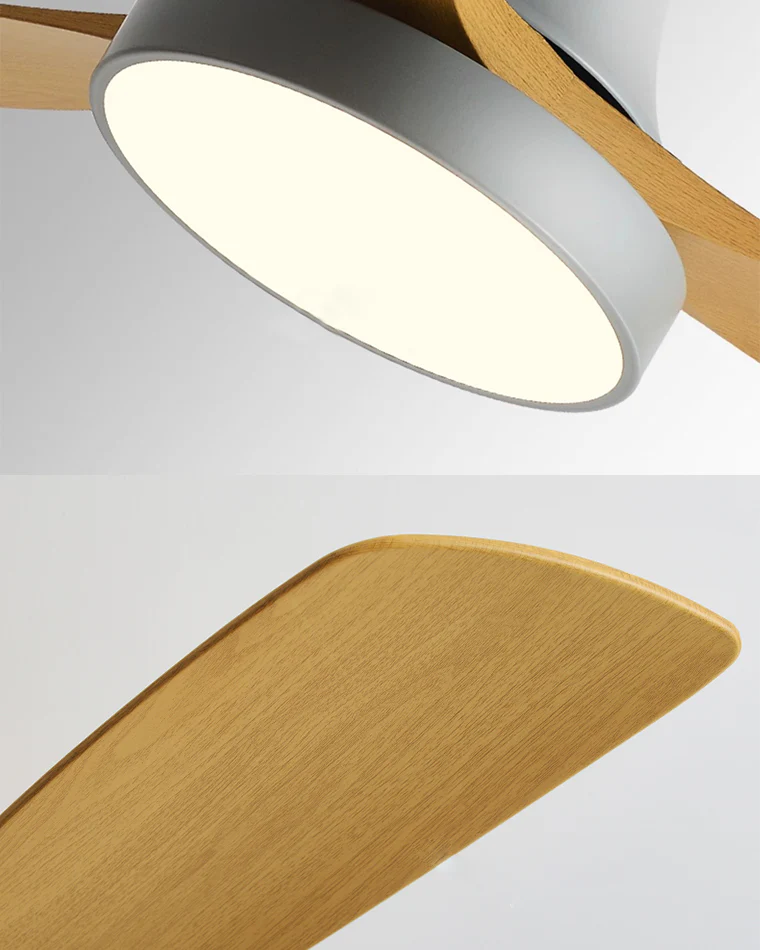 WOMO Low Profile Ceiling Fan Lamp-WM5124 - Image 12
