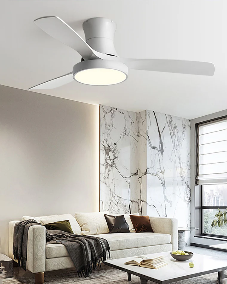 WOMO Low Profile Ceiling Fan Lamp-WM5124 - Image 4
