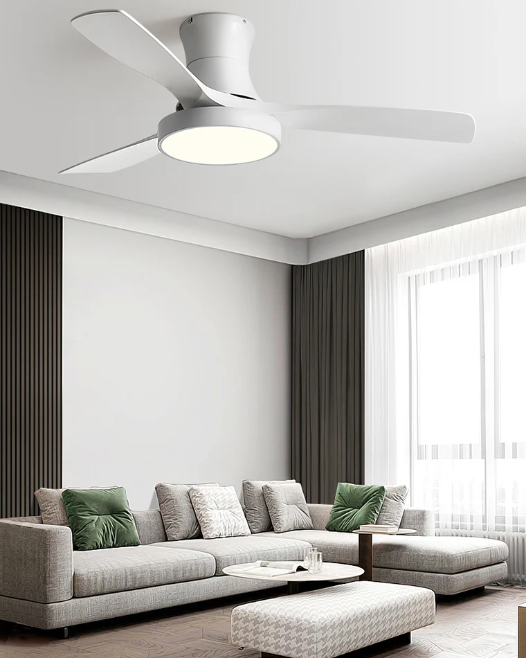 WOMO Low Profile Ceiling Fan Lamp-WM5124 - Image 5