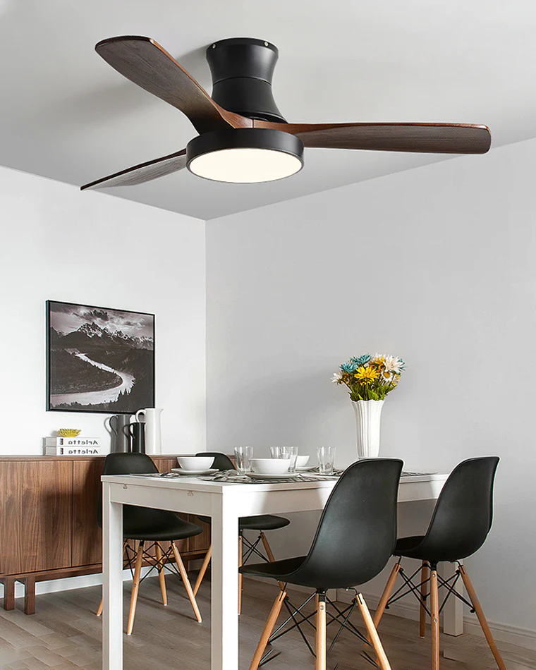WOMO Low Profile Ceiling Fan Lamp-WM5124 - Image 8