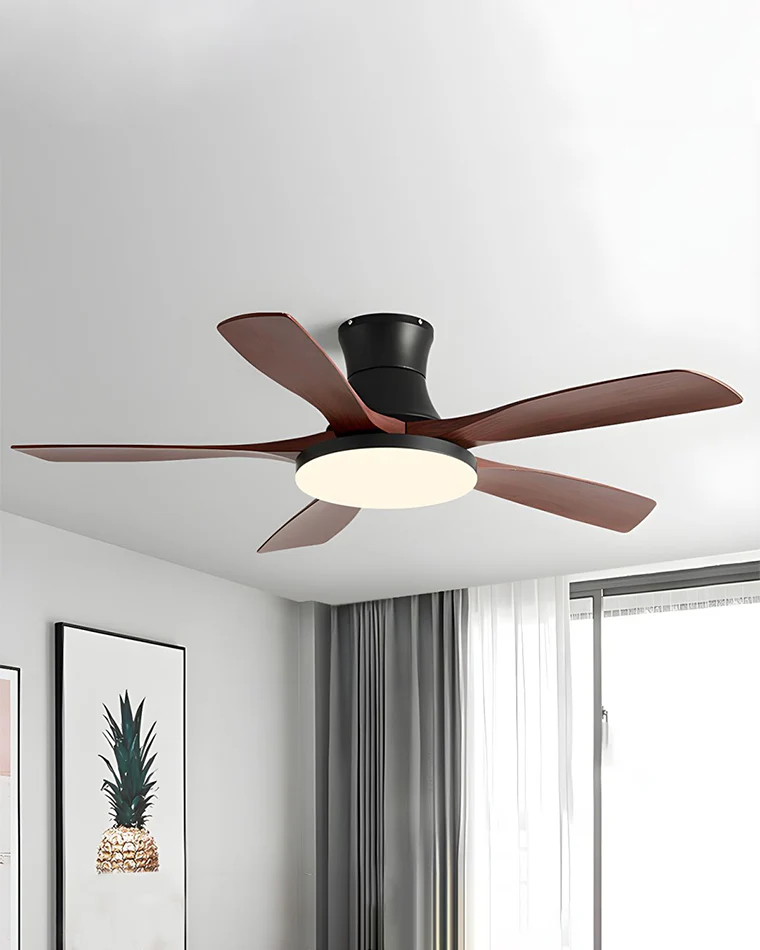WOMO 5 Blade Modern Ceiling Fan Lamp-WM5126 - Image 4