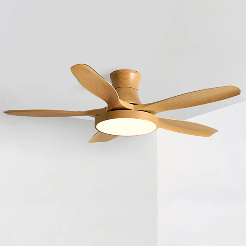 WOMO Scandi Large Flush Mount Ceiling Fan Lamp-WM5130 - Image 25