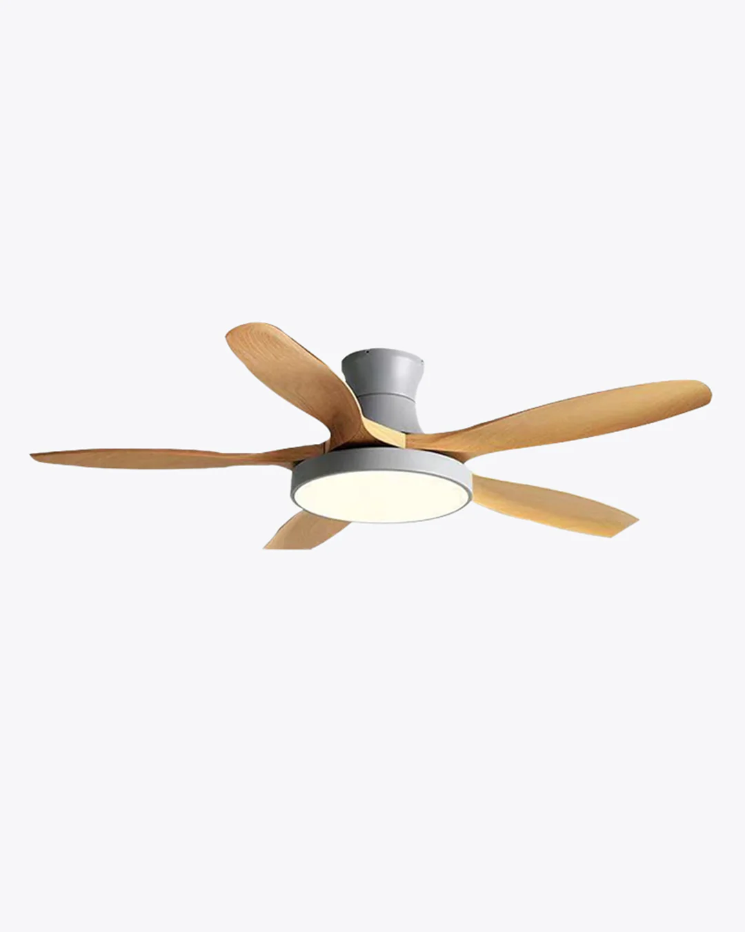 WOMO Scandi Large Flush Mount Ceiling Fan Lamp-WM5130 - Image 4