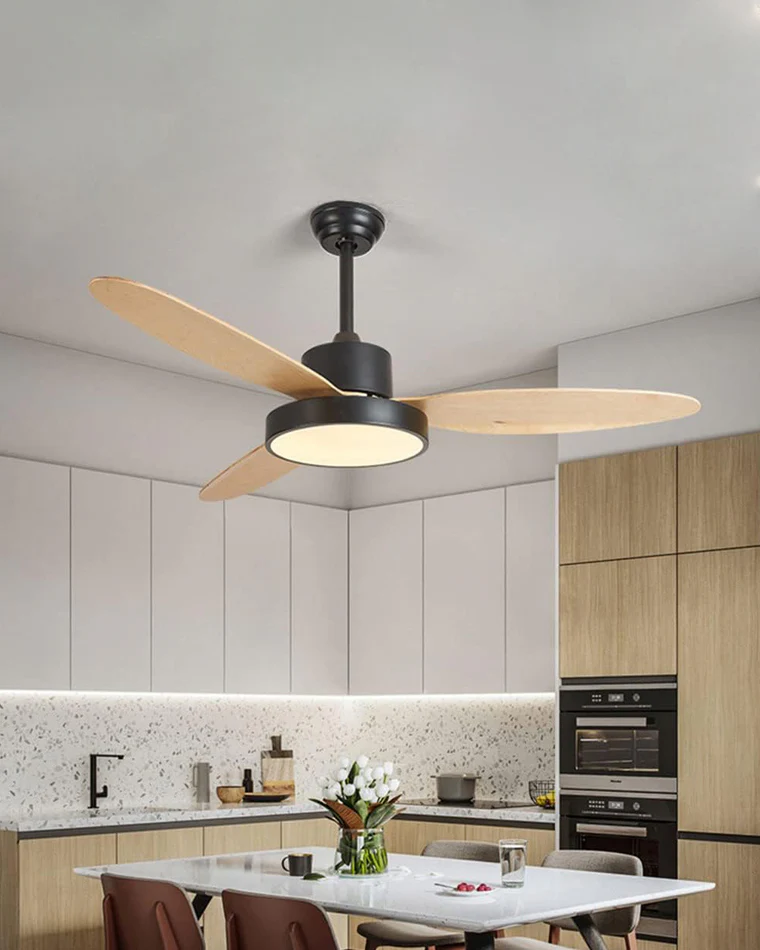 WOMO 3 Blade Ceiling Fan Lamp-WM5132 - Image 2
