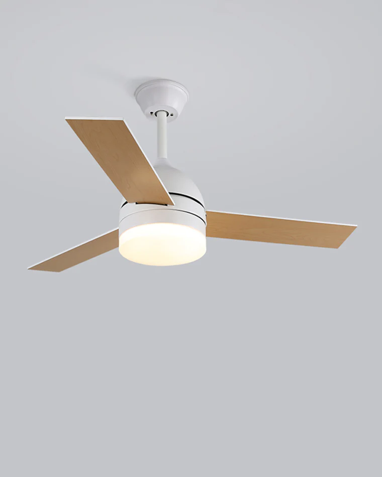 WOMO 3 Wood Blade Ceiling Fan Lamp-WM5001 - Image 18