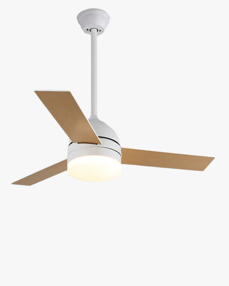 WOMO 3 Wood Blade Ceiling Fan Lamp-WM5001 - Image 21