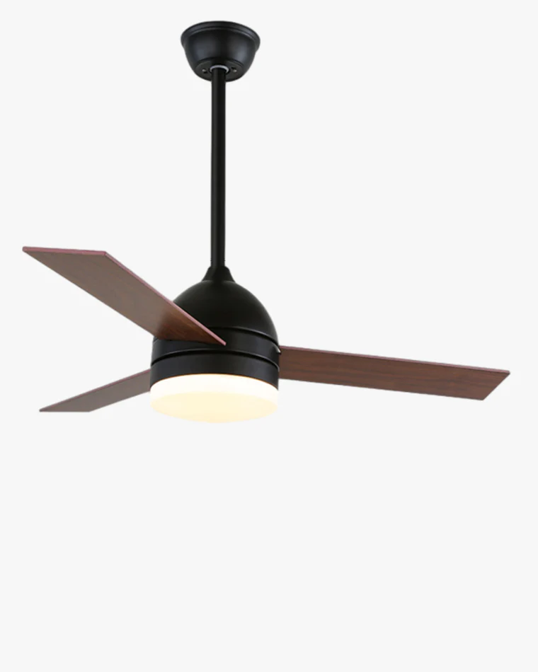 WOMO 3 Wood Blade Ceiling Fan Lamp-WM5001 - Image 23