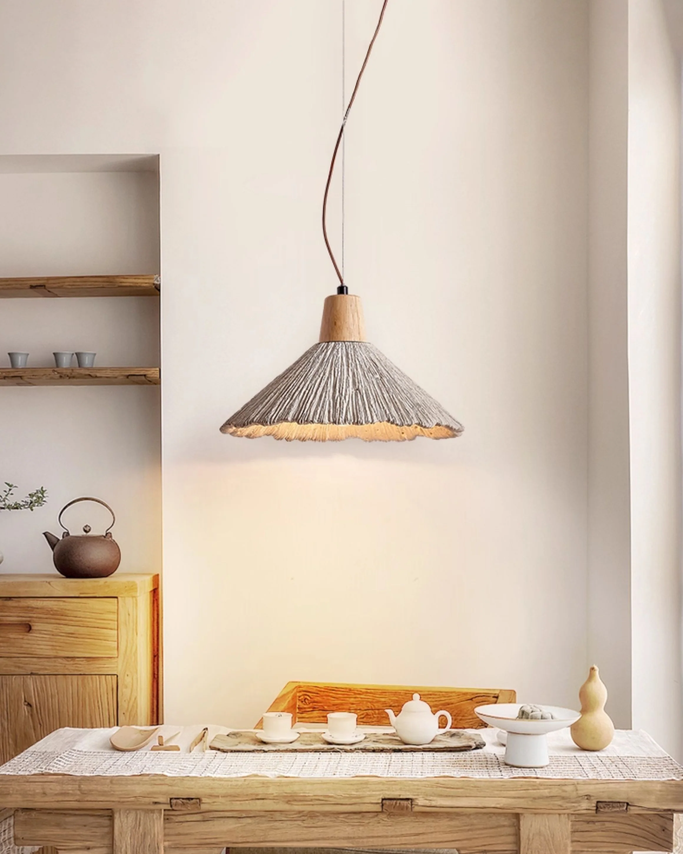WOMO Cement Cone Pendant Light-WM3063 - Image 6