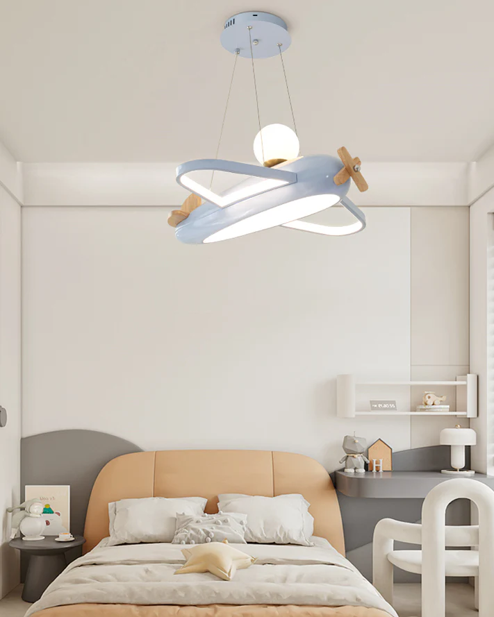 WOMO Children Airplane Pendant Light-WM2981 - Image 3