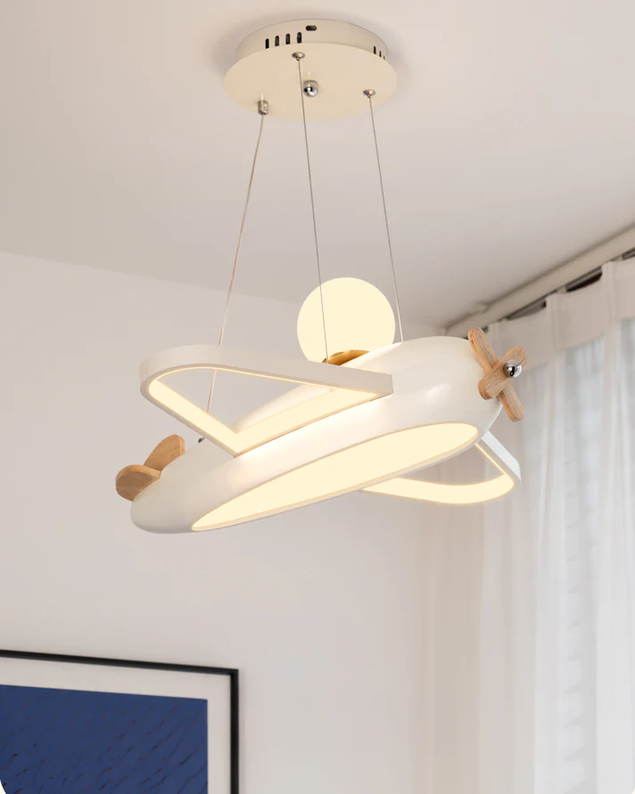 WOMO Children Airplane Pendant Light-WM2981 - Image 6