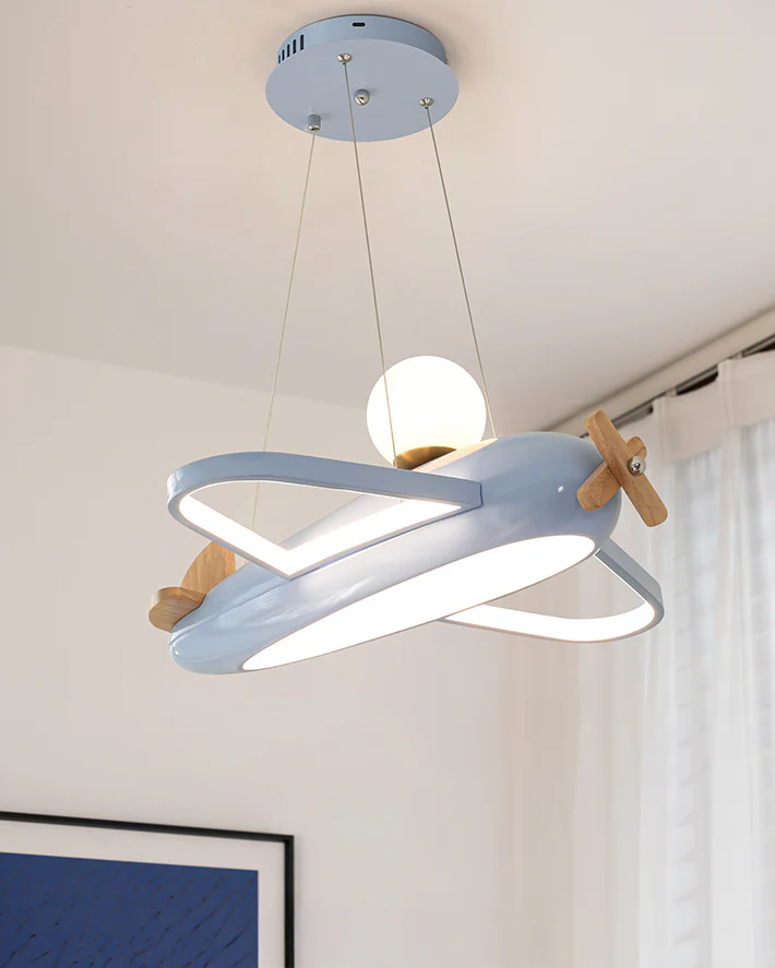 WOMO Children Airplane Pendant Light-WM2981 - Image 7