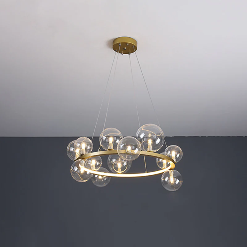 WOMO Circular Glass Bubble Chandelier-WM2493 - Image 15