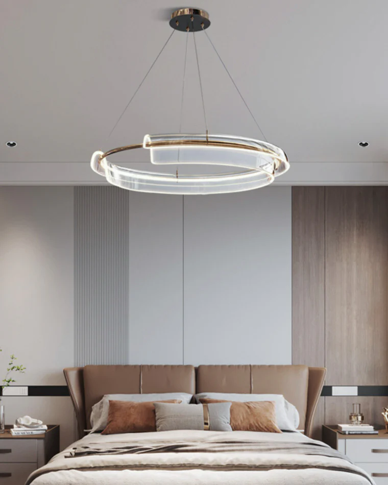 WOMO Gold Circular Led Chandelier-WM2165 - Image 10