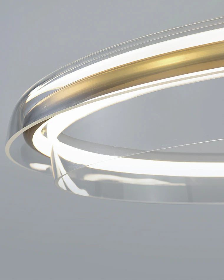 WOMO Gold Circular Led Chandelier-WM2165 - Image 9