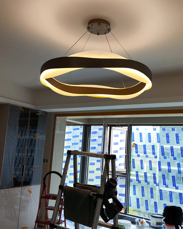 WOMO Wave Circular LED Chandelier-WM2195 - Image 10