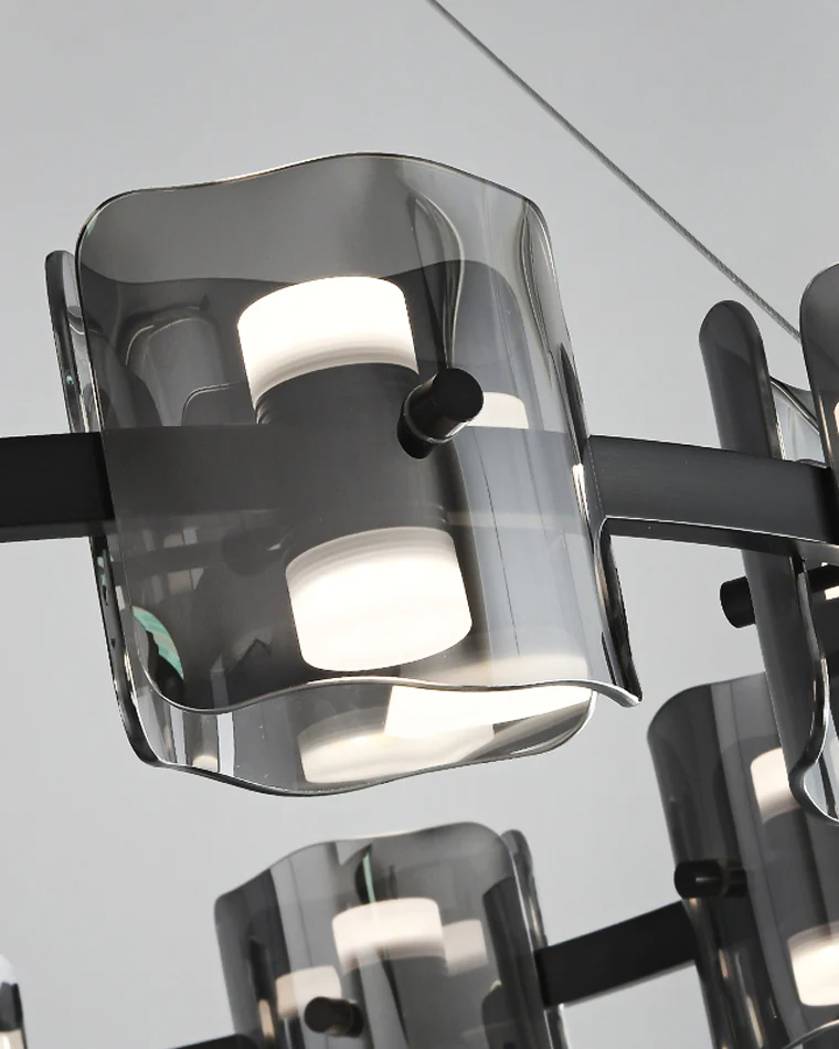 WOMO Modern Candle Round Chandelier-WM2218 - Image 53