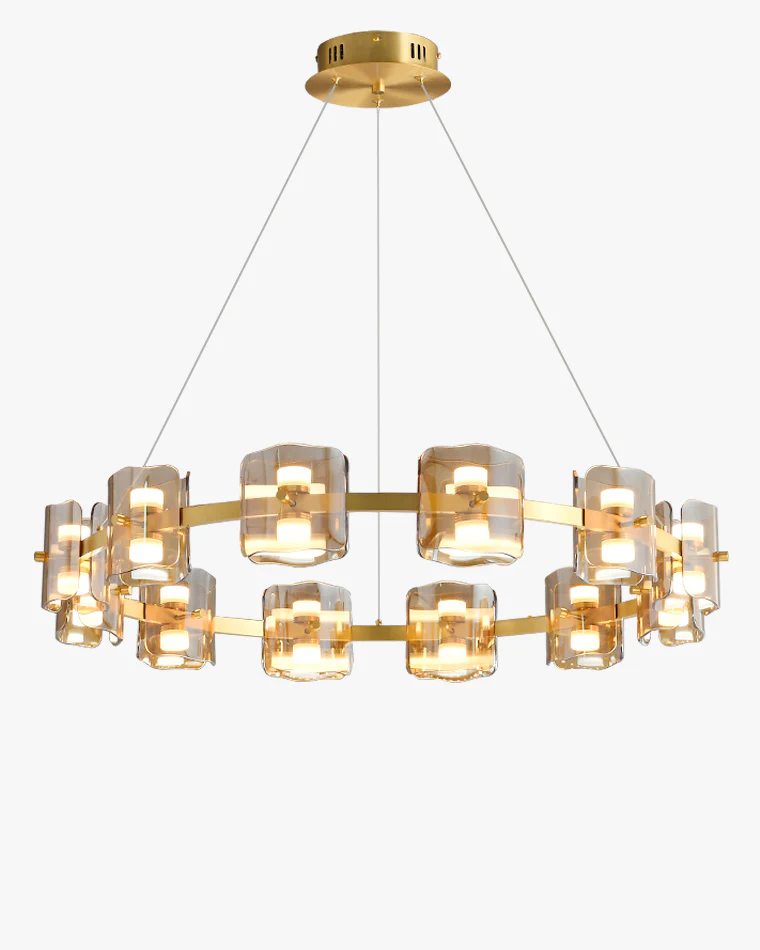 WOMO Modern Candle Round Chandelier-WM2218 - Image 54