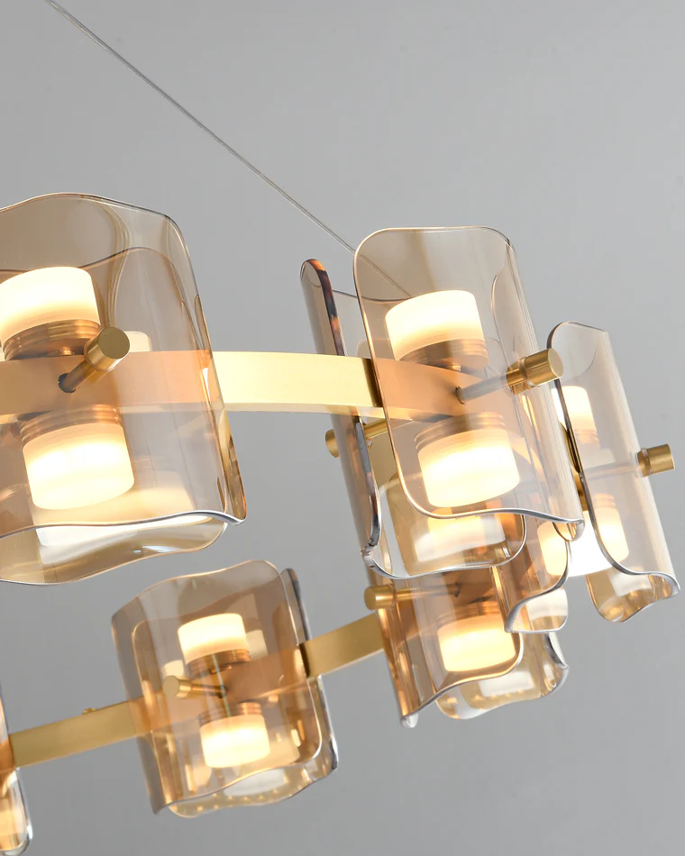 WOMO Modern Candle Round Chandelier-WM2218 - Image 81