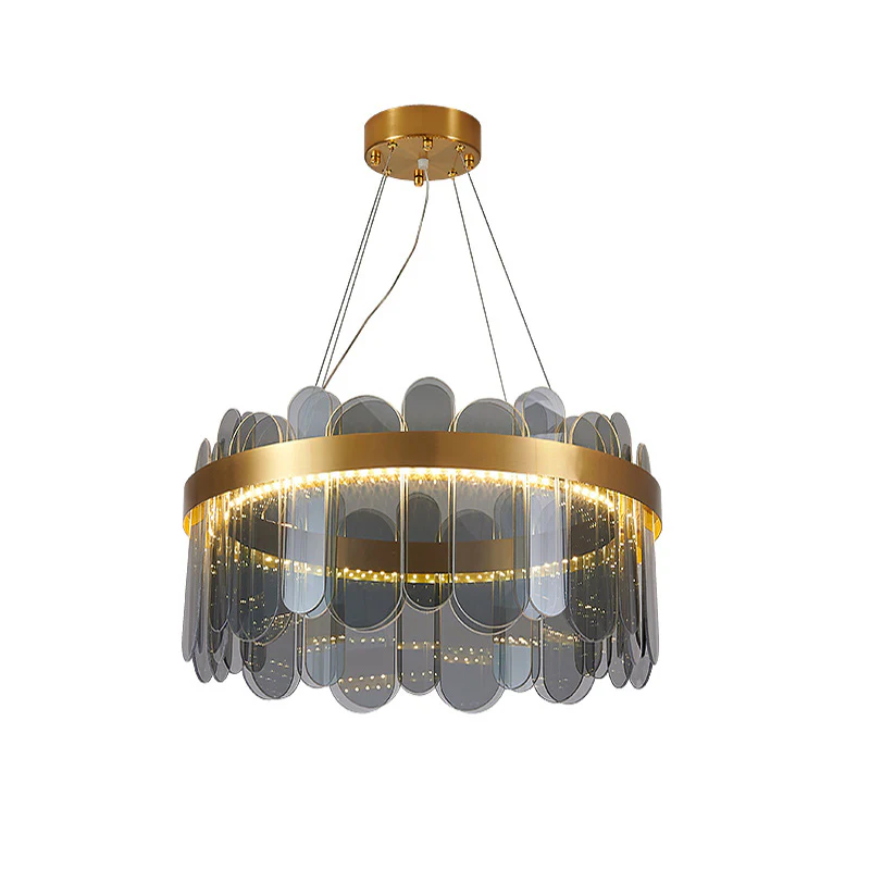WOMO Circular Glass Chandelier-WM2409 - Image 12