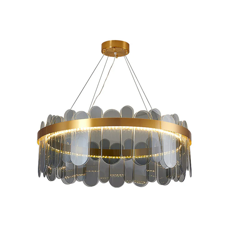 WOMO Circular Glass Chandelier-WM2409 - Image 14