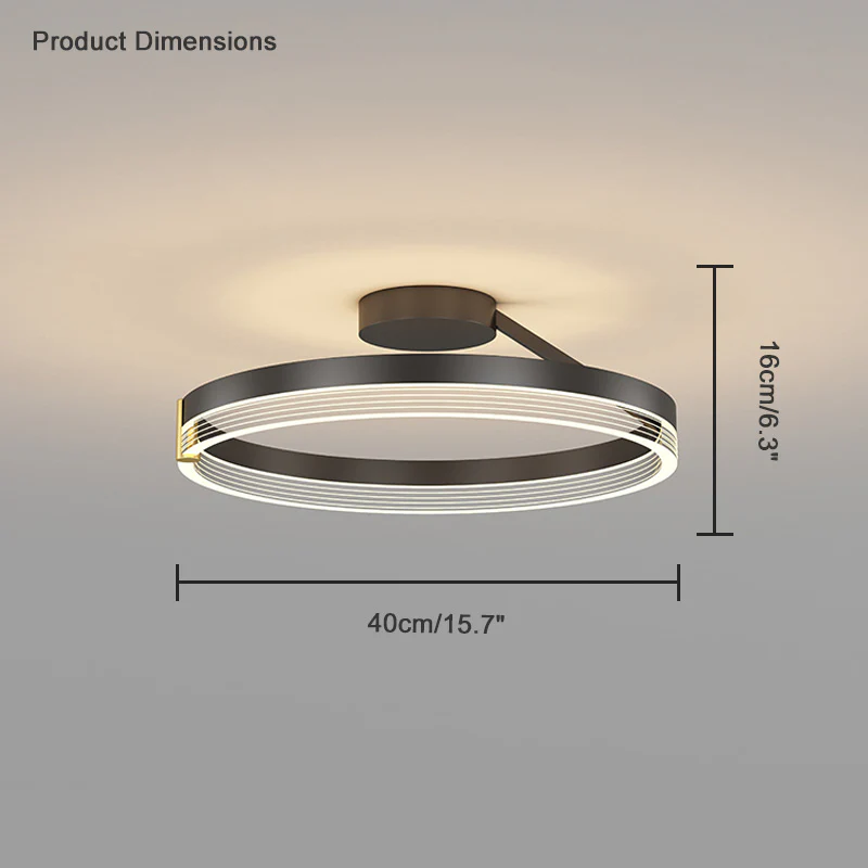 WOMO Circular LED Ceiling Light-WM1090 - Image 14
