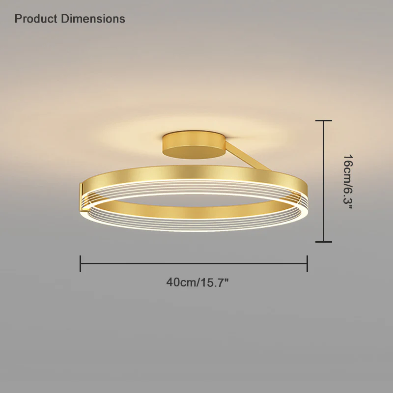 WOMO Circular LED Ceiling Light-WM1090 - Image 18