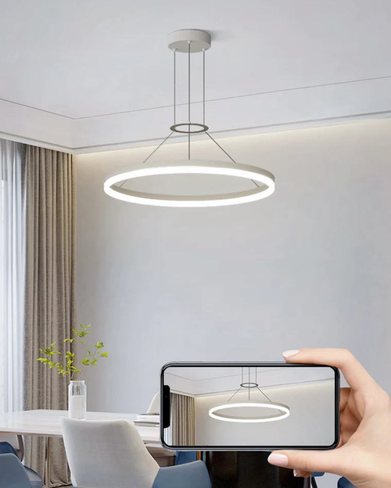 WOMO Circular Led Chandelier-WM2170 - Image 6