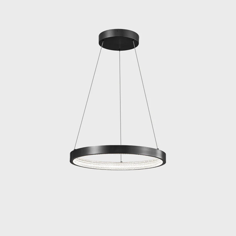WOMO Circular Led Brass Chandelier-WM2357 - Image 18
