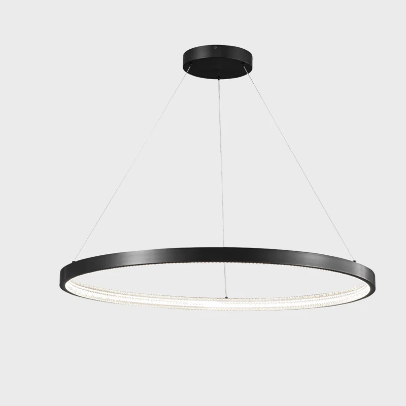 WOMO Circular Led Brass Chandelier-WM2357 - Image 22