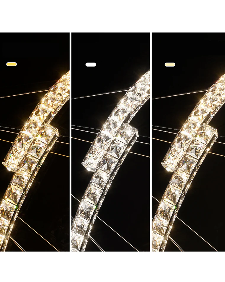 WOMO Circular Led Crystal Chandelier-WM2399 - Image 23
