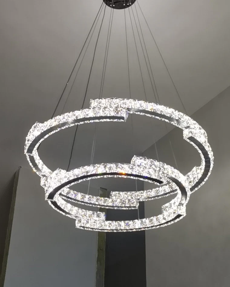 WOMO Circular Led Crystal Chandelier-WM2399 - Image 6