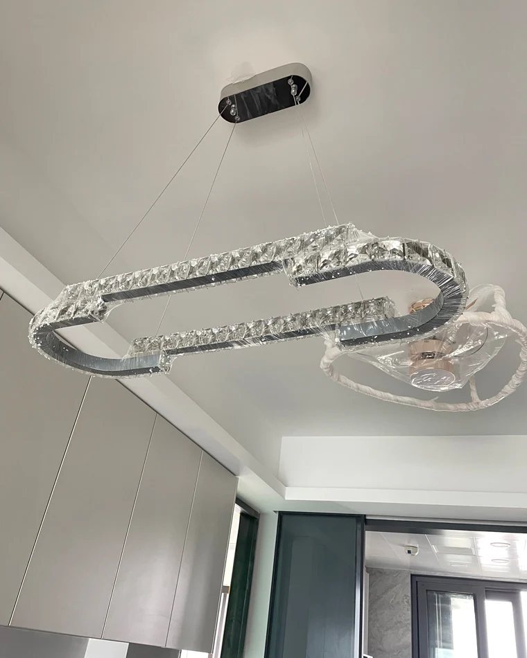 WOMO Circular Led Crystal Chandelier-WM2399 - Image 9