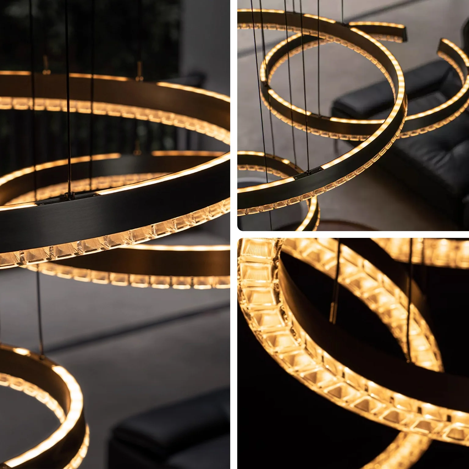 WOMO Circular Up Down Led Chandelier-WM3214 - Image 11