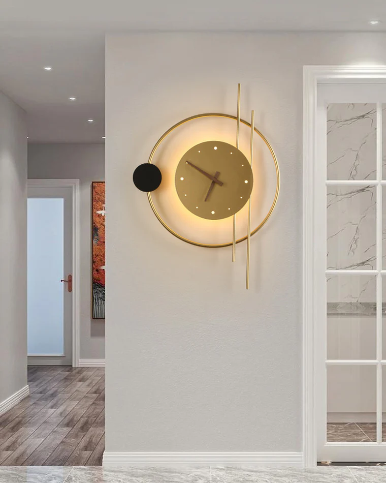 WOMO Wall Clock with Led Light-WM6085 - Image 10