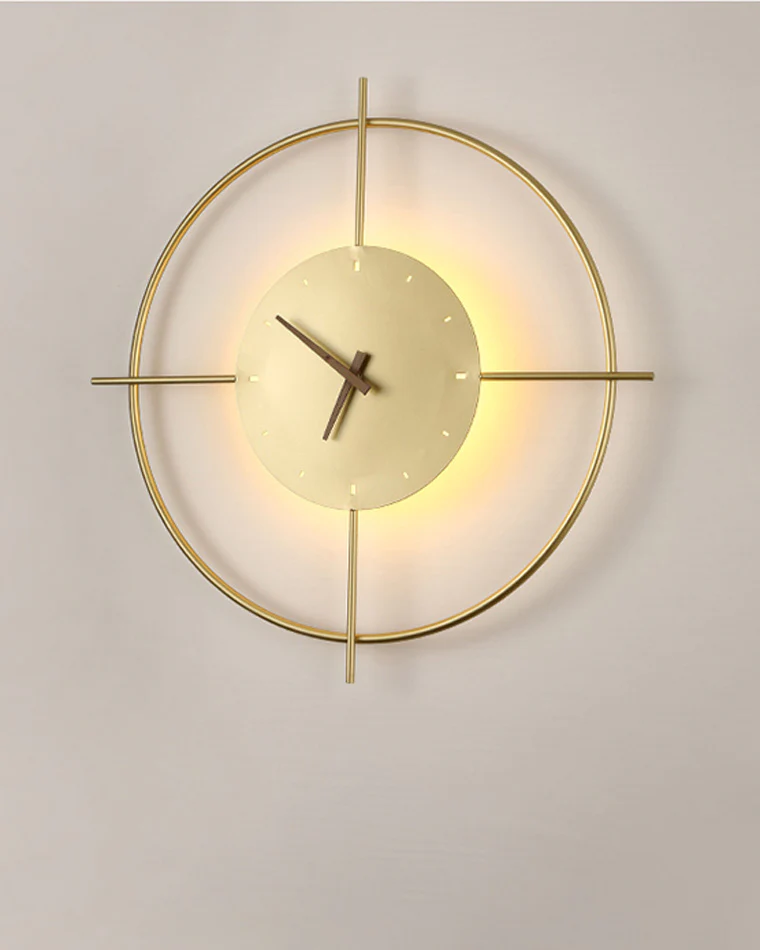 WOMO Wall Clock with Led Light-WM6085 - Image 16