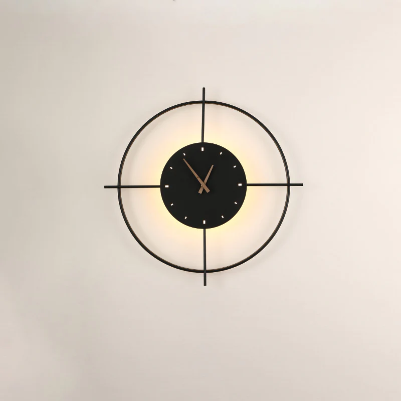 WOMO Wall Clock with Led Light-WM6085 - Image 29