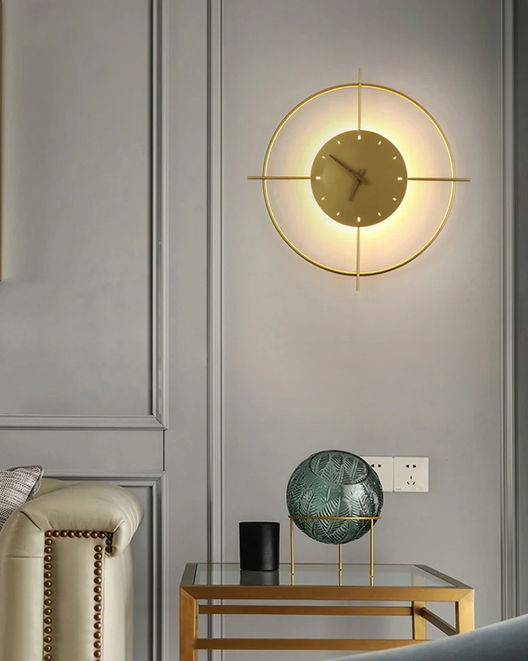 WOMO Wall Clock with Led Light-WM6085 - Image 5