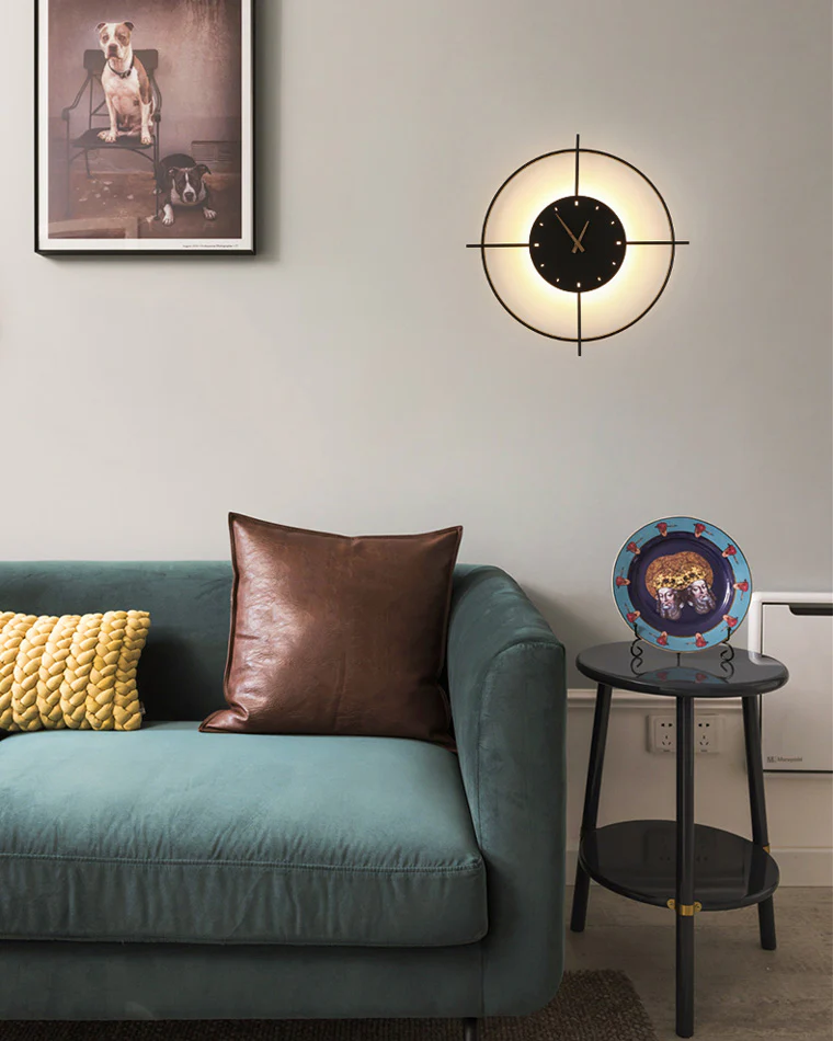 WOMO Wall Clock with Led Light-WM6085 - Image 7