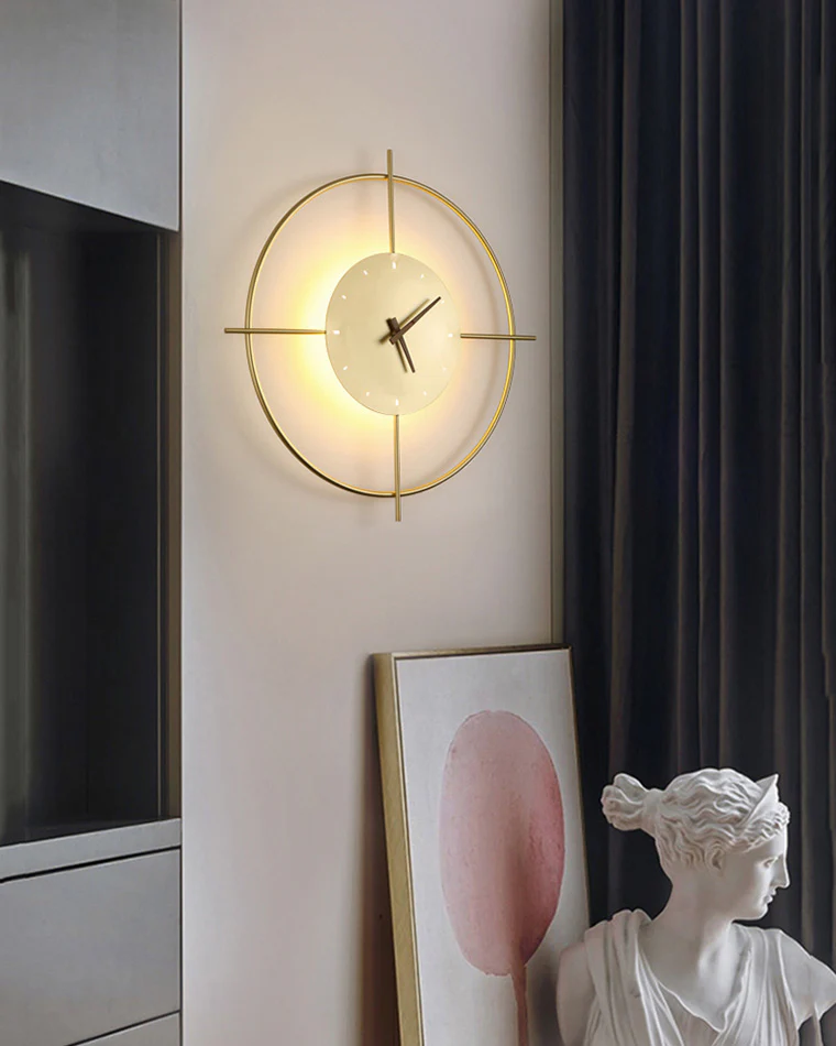 WOMO Wall Clock with Led Light-WM6085 - Image 8