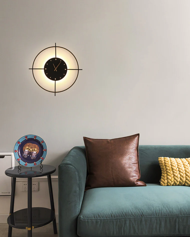 WOMO Wall Clock with Led Light-WM6085 - Image 9