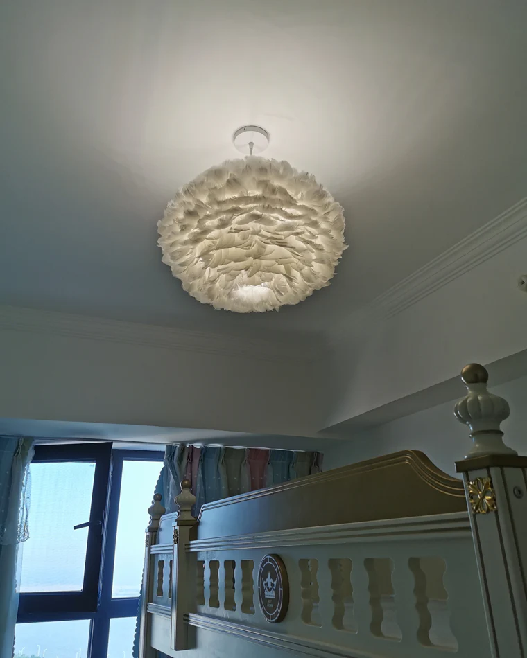 WOMO Feather Cloud Pendant Light-WM2217 - Image 13