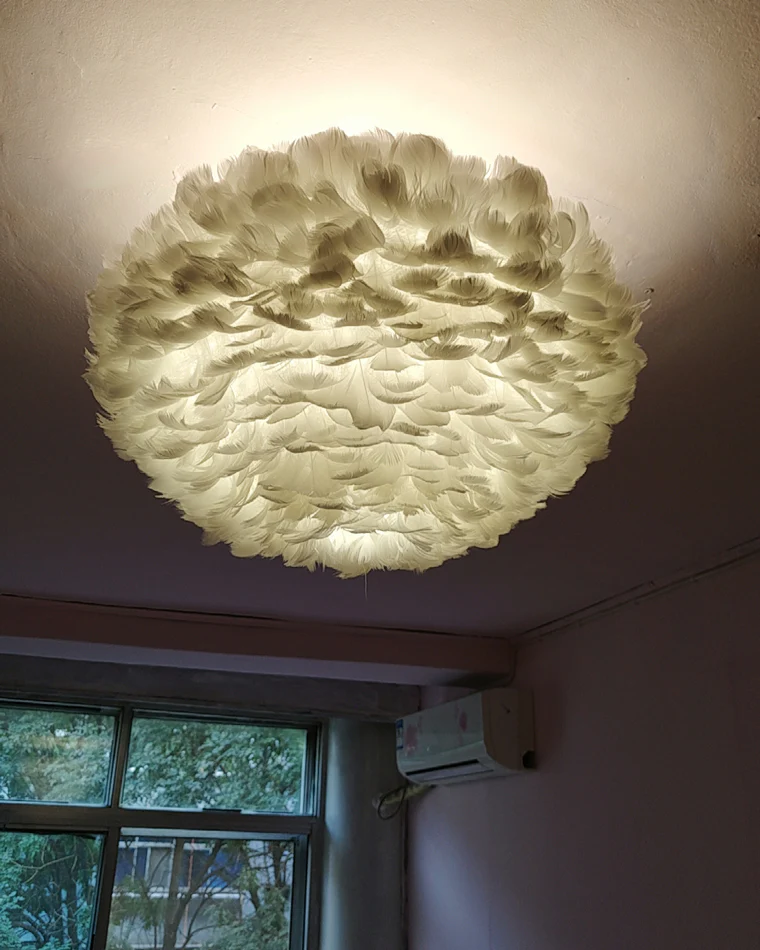 WOMO Feather Cloud Pendant Light-WM2217 - Image 23