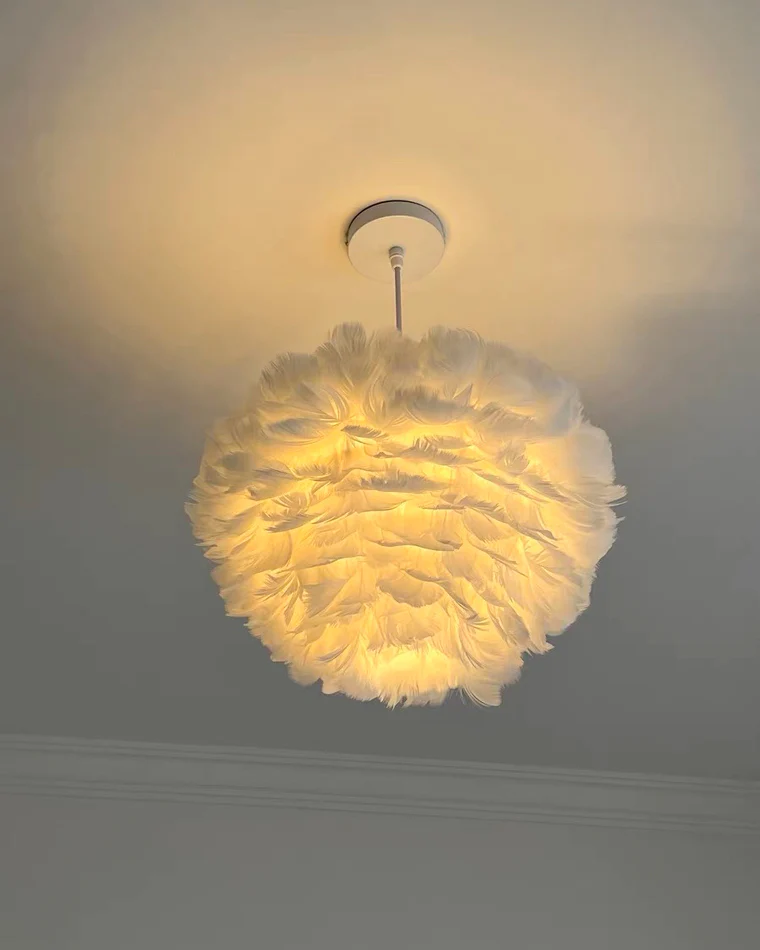 WOMO Feather Cloud Pendant Light-WM2217 - Image 28