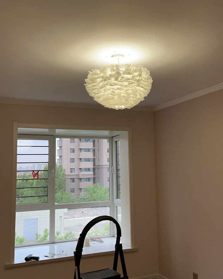 WOMO Feather Cloud Pendant Light-WM2217 - Image 29