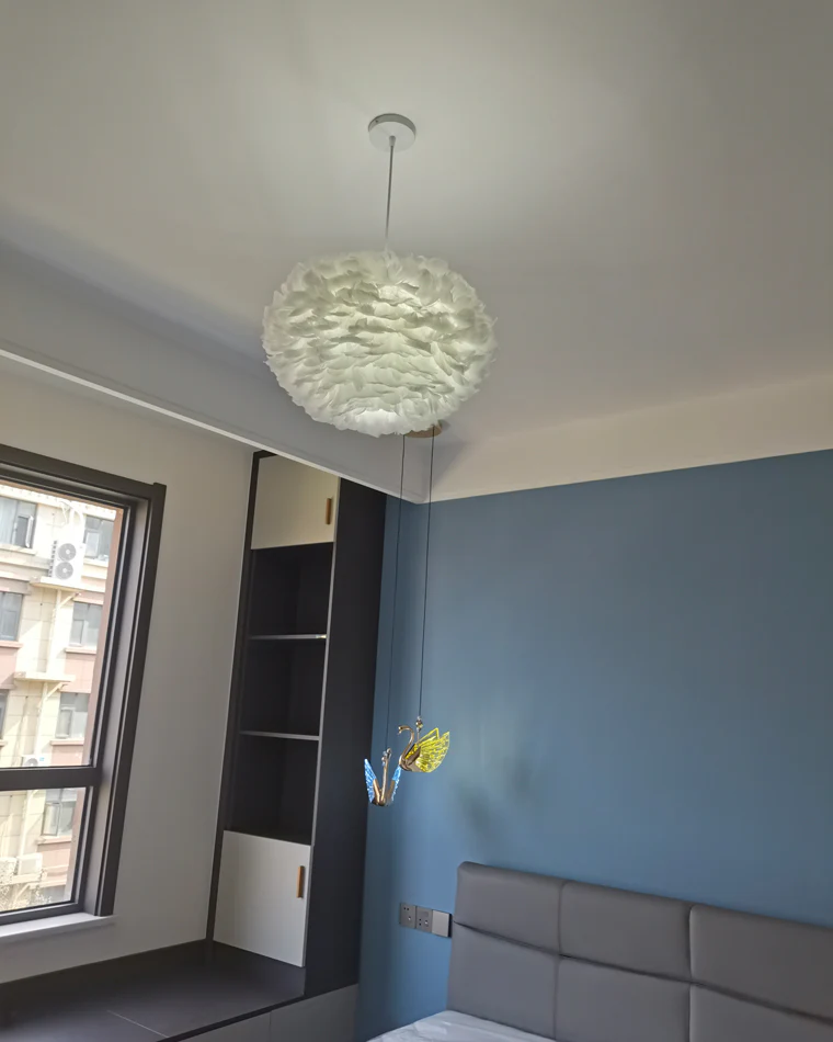 WOMO Feather Cloud Pendant Light-WM2217 - Image 31