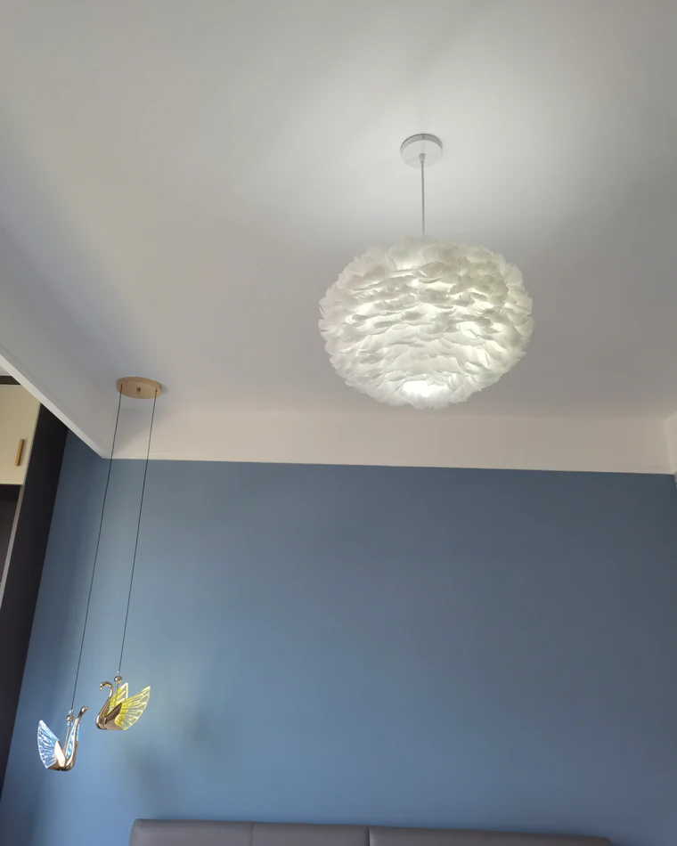 WOMO Feather Cloud Pendant Light-WM2217 - Image 32