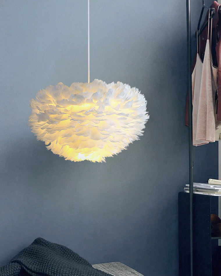 WOMO Feather Cloud Pendant Light-WM2217 - Image 38